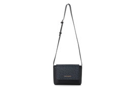 Vince Camuto Matera - Bolso bandolera Negro, 100% piel de polivinilo